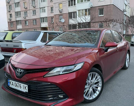 Красный Тойота Камри, объемом двигателя 2.49 л и пробегом 77 тыс. км за 23700 $, фото 6 на Automoto.ua