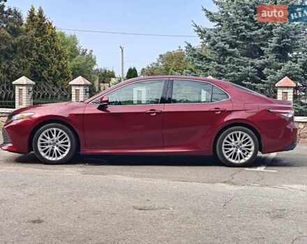 Красный Тойота Камри, объемом двигателя 2.49 л и пробегом 136 тыс. км за 24000 $, фото 13 на Automoto.ua