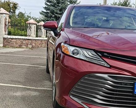 Красный Тойота Камри, объемом двигателя 2.49 л и пробегом 136 тыс. км за 24000 $, фото 3 на Automoto.ua