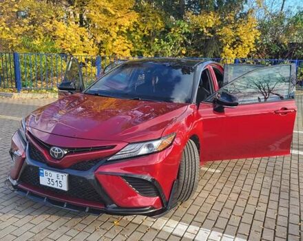 Тойота Камри 2018 в Тернополе на Automoto.ua Красный Тойота Камри, объемом двигателя 2.49 л и пробегом 143 тыс. км за 22300 $, фото 6 на Automoto.ua