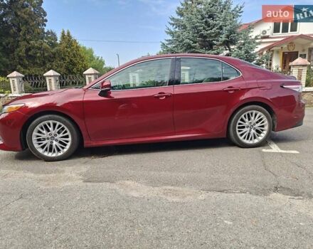 Красный Тойота Камри, объемом двигателя 2.49 л и пробегом 136 тыс. км за 24000 $, фото 9 на Automoto.ua