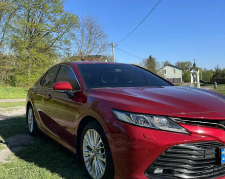 Красный Тойота Камри, объемом двигателя 2.49 л и пробегом 77 тыс. км за 23700 $, фото 17 на Automoto.ua
