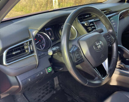 Красный Тойота Камри, объемом двигателя 2.49 л и пробегом 77 тыс. км за 23700 $, фото 18 на Automoto.ua