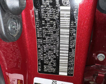 Червоний Тойота Камрі, об'ємом двигуна 2.5 л та пробігом 130 тис. км за 18300 $, фото 3 на Automoto.ua