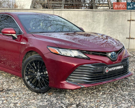 Красный Тойота Камри, объемом двигателя 2.49 л и пробегом 46 тыс. км за 23990 $, фото 1 на Automoto.ua