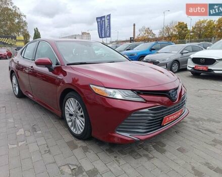 Красный Тойота Камри, объемом двигателя 2.49 л и пробегом 60 тыс. км за 24500 $, фото 1 на Automoto.ua