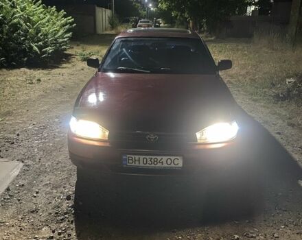 Червоний Тойота Камрі, об'ємом двигуна 3 л та пробігом 350 тис. км за 1650 $, фото 1 на Automoto.ua