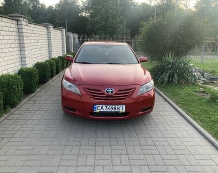 Красный Тойота Камри, объемом двигателя 2.4 л и пробегом 210 тыс. км за 7600 $, фото 1 на Automoto.ua