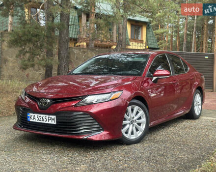 Красный Тойота Камри, объемом двигателя 2.49 л и пробегом 61 тыс. км за 17900 $, фото 1 на Automoto.ua