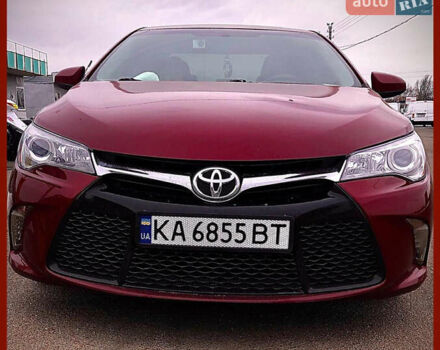 Красный Тойота Камри, объемом двигателя 2.49 л и пробегом 192 тыс. км за 12700 $, фото 1 на Automoto.ua