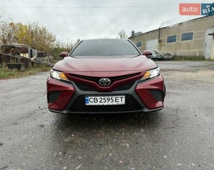 Червоний Тойота Камрі, об'ємом двигуна 2.49 л та пробігом 216 тис. км за 18500 $, фото 1 на Automoto.ua