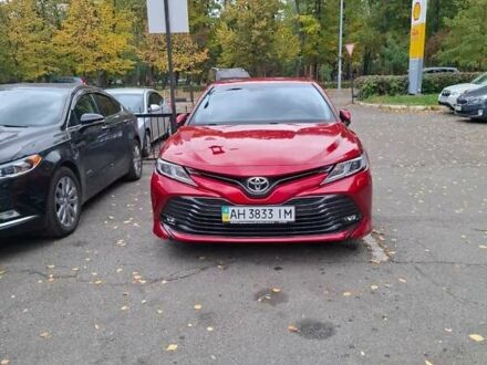 Красный Тойота Камри, объемом двигателя 2.49 л и пробегом 95 тыс. км за 23300 $, фото 1 на Automoto.ua