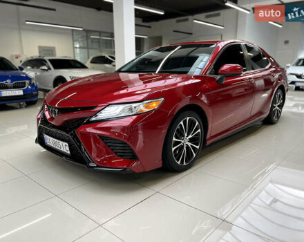 Красный Тойота Камри, объемом двигателя 2.49 л и пробегом 142 тыс. км за 20400 $, фото 1 на Automoto.ua