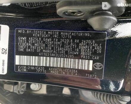 Тойота Камри, объемом двигателя 2.5 л и пробегом 23 тыс. км за 30900 $, фото 16 на Automoto.ua