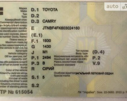 Тойота Камрі, об'ємом двигуна 2.5 л та пробігом 136 тис. км за 14300 $, фото 18 на Automoto.ua