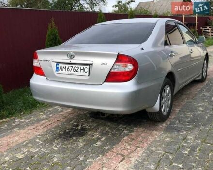 Серый Тойота Камри, объемом двигателя 2.4 л и пробегом 201 тыс. км за 5900 $, фото 2 на Automoto.ua