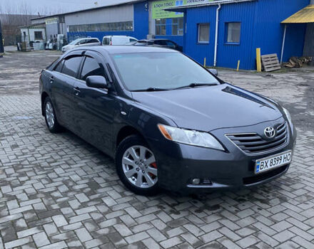 Серый Тойота Камри, объемом двигателя 2.4 л и пробегом 240 тыс. км за 7600 $, фото 10 на Automoto.ua