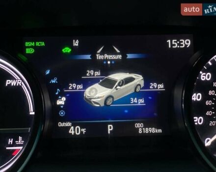 Серый Тойота Камри, объемом двигателя 2.49 л и пробегом 81 тыс. км за 26990 $, фото 39 на Automoto.ua