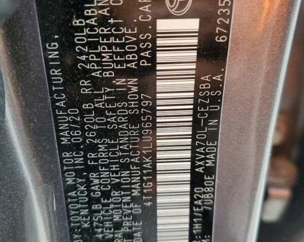 Серый Тойота Камри, объемом двигателя 2.49 л и пробегом 77 тыс. км за 6200 $, фото 11 на Automoto.ua