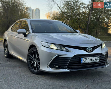 Тойота Камри 2021 в Днепре (Днепропетровске) на Automoto.ua Серый Тойота Камри, объемом двигателя 2.49 л и пробегом 78 тыс. км за 28999 $, фото 14 на Automoto.ua