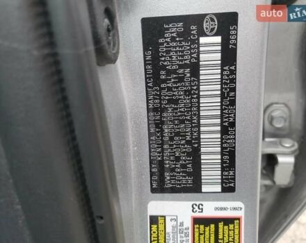 Сірий Тойота Камрі, об'ємом двигуна 2.49 л та пробігом 43 тис. км за 11600 $, фото 11 на Automoto.ua
