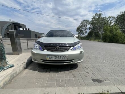 Тойота Камри 2003 в Доброполье на Automoto.ua Серый Тойота Камри, объемом двигателя 2.4 л и пробегом 385 тыс. км за 4800 $, фото 1 на Automoto.ua