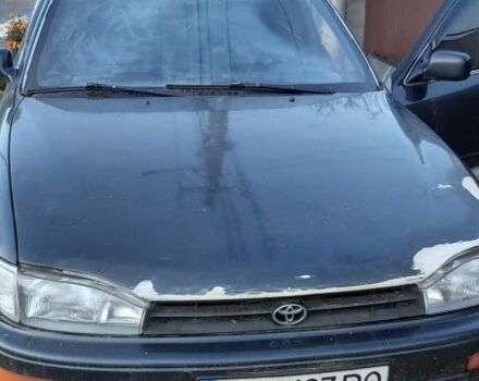 Синий Тойота Камри, объемом двигателя 2.2 л и пробегом 646 тыс. км за 1500 $, фото 2 на Automoto.ua