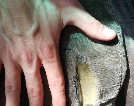 Синій Тойота Камрі, об'ємом двигуна 2.16 л та пробігом 500 тис. км за 4400 $, фото 4 на Automoto.ua