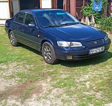 Синий Тойота Камри, объемом двигателя 2.16 л и пробегом 366 тыс. км за 4100 $, фото 8 на Automoto.ua