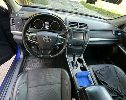 Синий Тойота Камри, объемом двигателя 2.5 л и пробегом 234 тыс. км за 13000 $, фото 10 на Automoto.ua