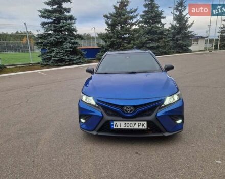 Синий Тойота Камри, объемом двигателя 2.49 л и пробегом 153 тыс. км за 18300 $, фото 3 на Automoto.ua