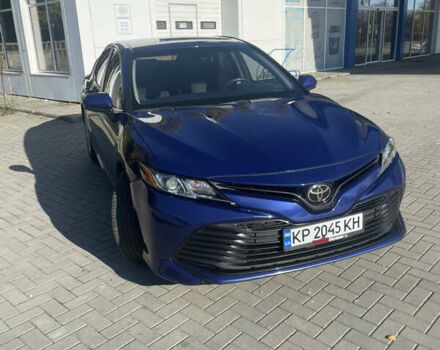 Синий Тойота Камри, объемом двигателя 2.49 л и пробегом 159 тыс. км за 18500 $, фото 2 на Automoto.ua