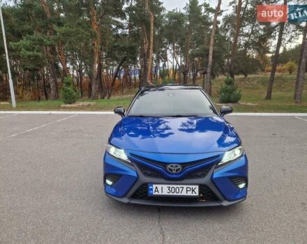 Синий Тойота Камри, объемом двигателя 2.49 л и пробегом 153 тыс. км за 18300 $, фото 12 на Automoto.ua