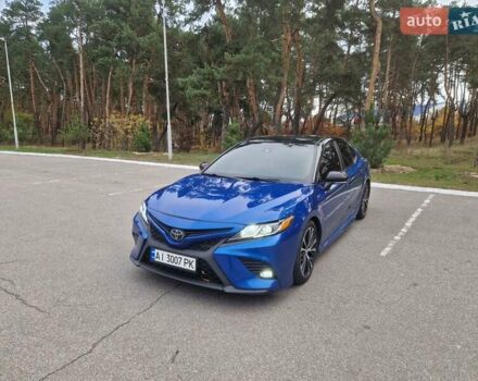 Синий Тойота Камри, объемом двигателя 2.49 л и пробегом 153 тыс. км за 18300 $, фото 14 на Automoto.ua