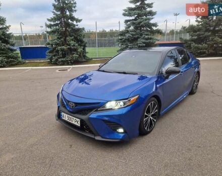 Синий Тойота Камри, объемом двигателя 2.49 л и пробегом 153 тыс. км за 18300 $, фото 2 на Automoto.ua
