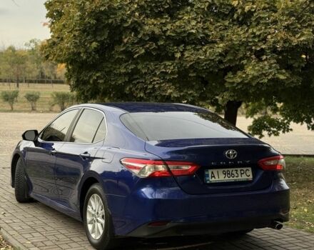 Синий Тойота Камри, объемом двигателя 2.5 л и пробегом 99 тыс. км за 16800 $, фото 2 на Automoto.ua