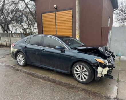 Синий Тойота Камри, объемом двигателя 2.5 л и пробегом 105 тыс. км за 9800 $, фото 1 на Automoto.ua