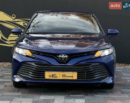Синий Тойота Камри, объемом двигателя 2.49 л и пробегом 84 тыс. км за 18999 $, фото 1 на Automoto.ua