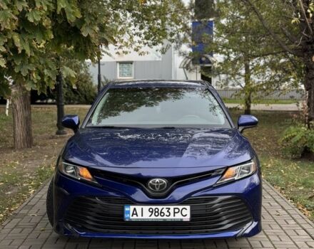 Синий Тойота Камри, объемом двигателя 2.5 л и пробегом 99 тыс. км за 16800 $, фото 1 на Automoto.ua