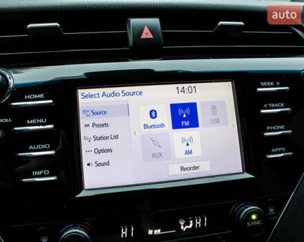 Синий Тойота Камри, объемом двигателя 2.49 л и пробегом 88 тыс. км за 21700 $, фото 29 на Automoto.ua