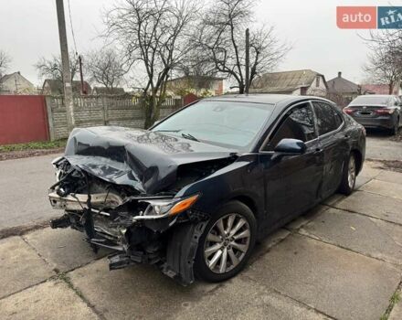 Синий Тойота Камри, объемом двигателя 2.5 л и пробегом 105 тыс. км за 9800 $, фото 3 на Automoto.ua