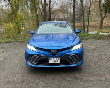 Синий Тойота Камри, объемом двигателя 2.49 л и пробегом 140 тыс. км за 27000 $, фото 1 на Automoto.ua