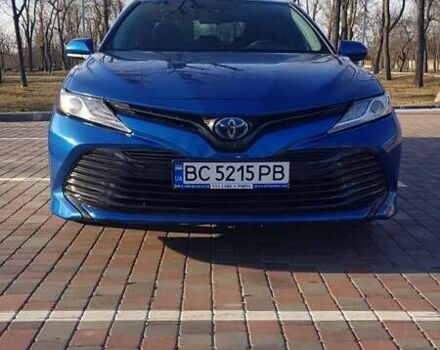 Синій Тойота Камрі, об'ємом двигуна 2.49 л та пробігом 54 тис. км за 23500 $, фото 1 на Automoto.ua