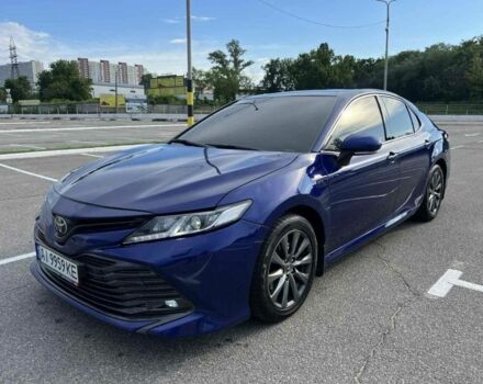 Синий Тойота Камри, объемом двигателя 2.5 л и пробегом 160 тыс. км за 17000 $, фото 1 на Automoto.ua