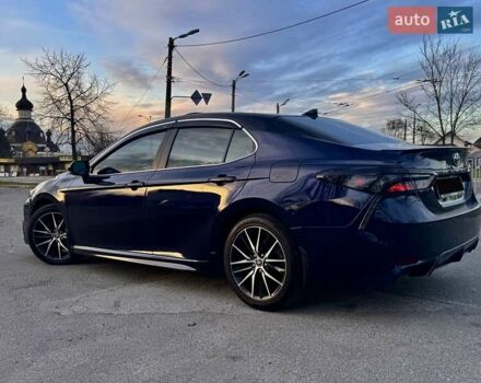 Синий Тойота Камри, объемом двигателя 2.49 л и пробегом 83 тыс. км за 23600 $, фото 2 на Automoto.ua