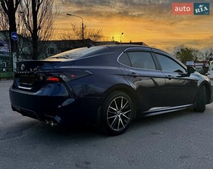 Синий Тойота Камри, объемом двигателя 2.49 л и пробегом 83 тыс. км за 23600 $, фото 3 на Automoto.ua