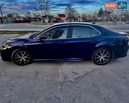Синий Тойота Камри, объемом двигателя 2.49 л и пробегом 83 тыс. км за 23600 $, фото 8 на Automoto.ua