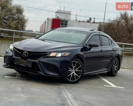 Синий Тойота Камри, объемом двигателя 2.49 л и пробегом 88 тыс. км за 22000 $, фото 4 на Automoto.ua
