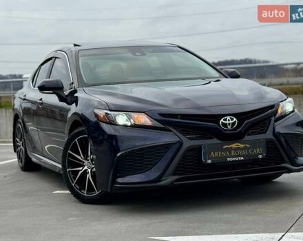 Синий Тойота Камри, объемом двигателя 2.49 л и пробегом 88 тыс. км за 22000 $, фото 1 на Automoto.ua