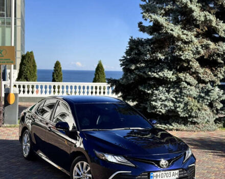 Тойота Камри 2021 в Одессе на Automoto.ua Синий Тойота Камри, объемом двигателя 2.49 л и пробегом 76 тыс. км за 21000 $, фото 10 на Automoto.ua